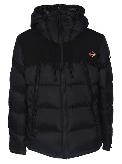 Shop Burberry Down Jacket In Black