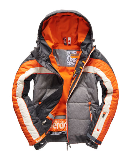 Superdry Polar Ski Puffer Jacket In Dark Grey | ModeSens