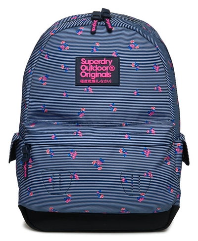 Shop Superdry Print Edition Montana Rucksack In Blue
