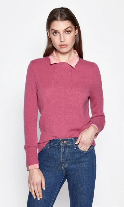 Shop Equipment Sanni Cashmere Crew In Red Violet