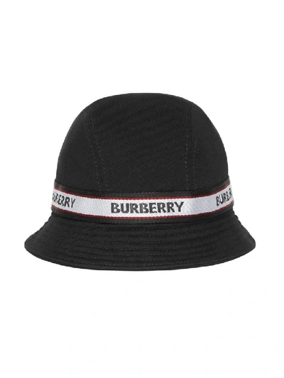 Shop Burberry Black Women's Jersey Bucket Hat