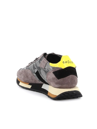 Shop Ghoud Sneakers Leather Rush Low Rmlm Cb08 In Grey