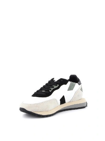 Shop Ghoud Sneakers Leather Rush Low Rslm Lb37 In Neutrals