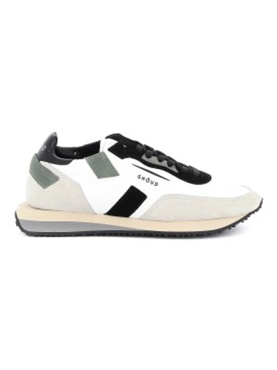 Shop Ghoud Sneakers Leather Rush Low Rslm Lb37 In Neutrals