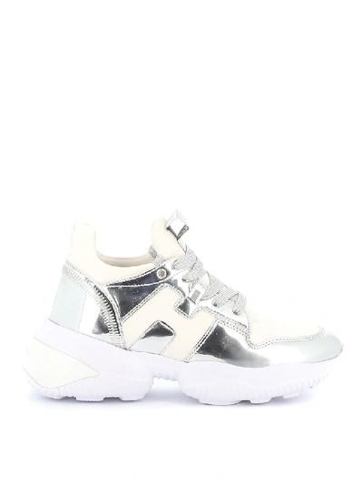 Shop Hogan Interaction Chunky Sneakers In White