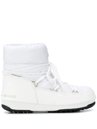 Shop Moon Boot Lace-up S In White