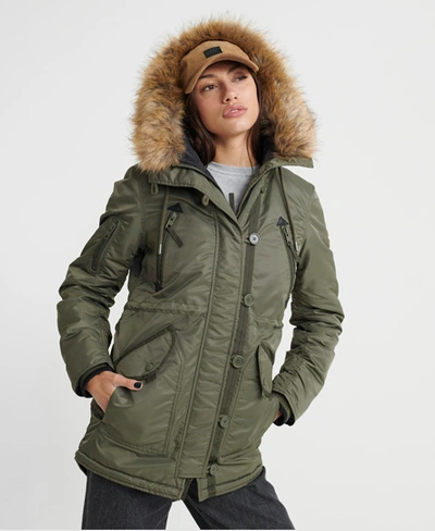 Sdl Parka Jacket In Green