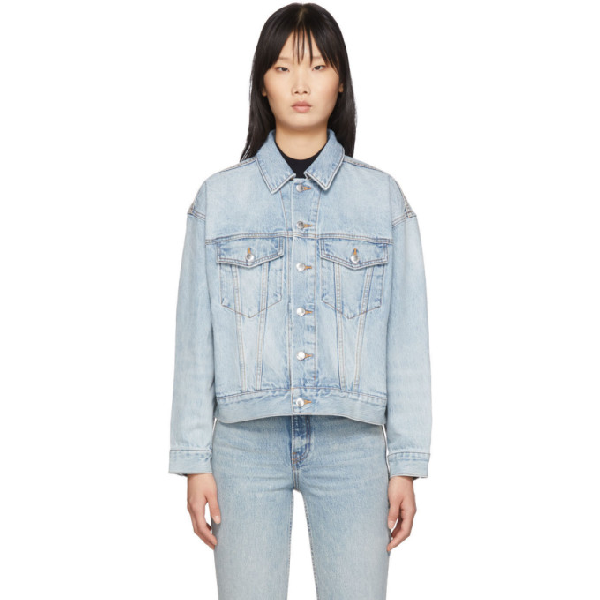 alexander wang denim jumpsuit