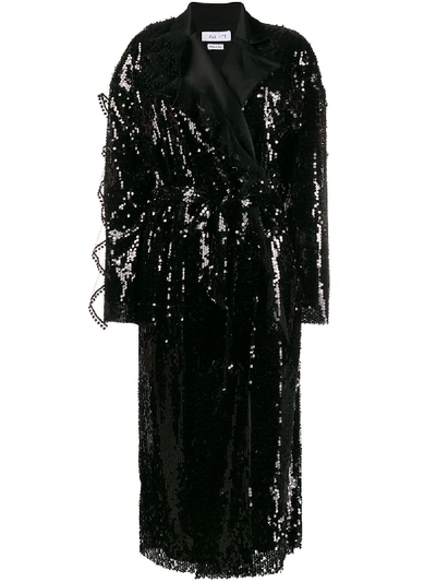 Shop Act N°1 Sequin Blazer Dress In Black