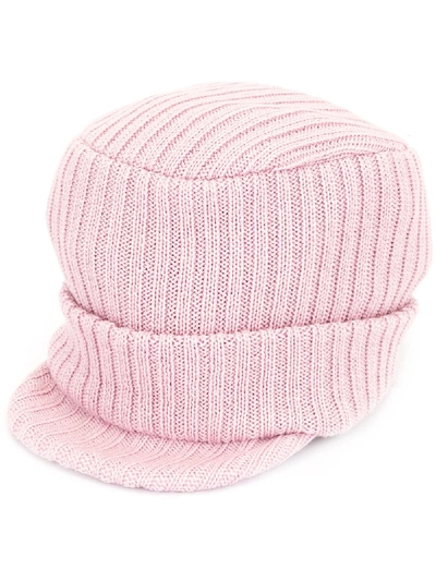 RIBBED KNIT CAP