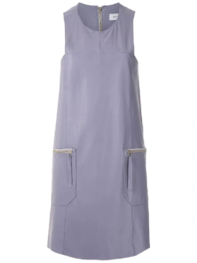 Shop Olympiah Sleeveless Panelled Mini Dress In Neutrals