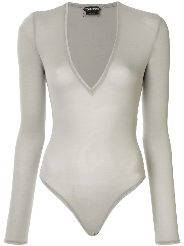 deep v neck bodysuit