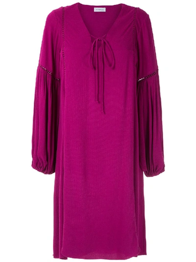 Olympiah Hagia Wide Sleeves Dress In Pink