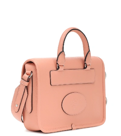 Shop Acne Studios X Mulberry Leather Shoulder Bag In Pink