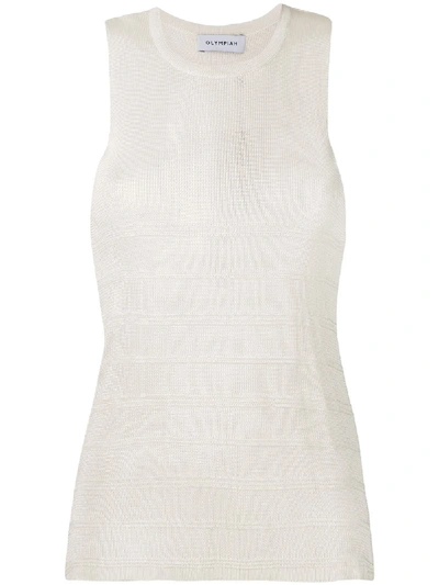 Shop Olympiah Oseille Knit Tank In White