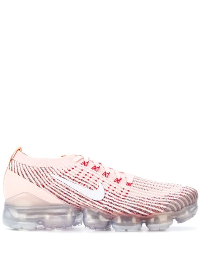 Shop Nike Air Vapormax Flyknit 3 Sneakers In Pink