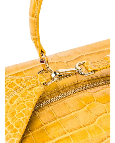 Shop Rejina Pyo Olivia Bag In Croc Yellow