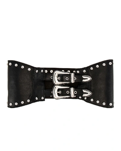 Shop Grlfrnd Alexander Belt In Black