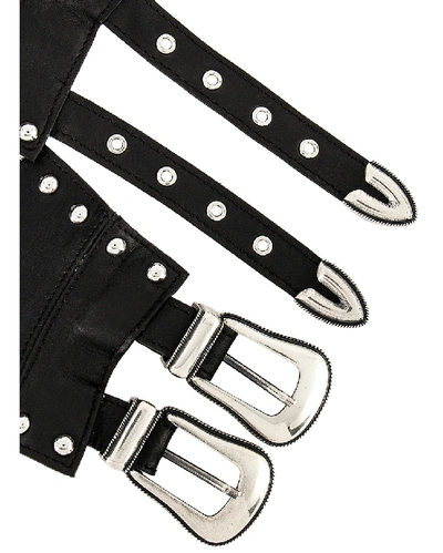 Shop Grlfrnd Alexander Belt In Black