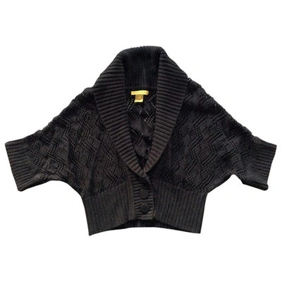 Pre-owned Catherine Malandrino Black Cotton Knitwear