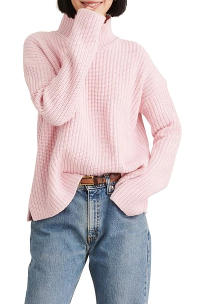 Shop Alex Mill Seattle Merino Wool & Cashmere Sweater In Pink