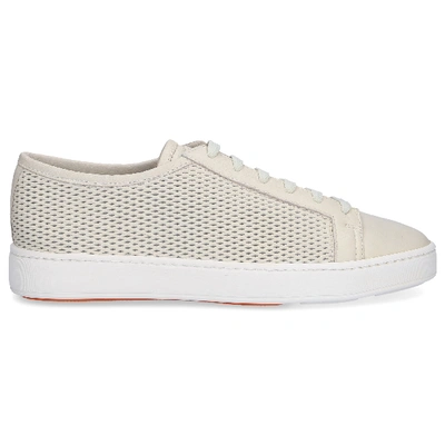 Shop Santoni Sneakers White 21079