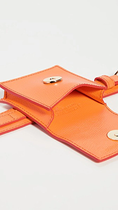 Shop Jacquemus Le Sac Bracelet In Orange