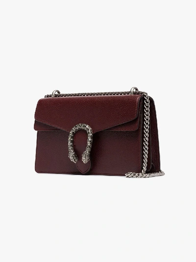 Shop Gucci Red Dionysus Chain Strap Shoulder Bag