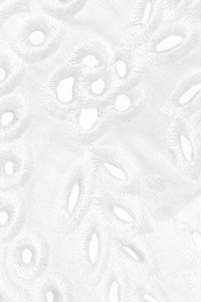 Redv Red(v) Woman Broderie Anglaise Cotton Collar White In White