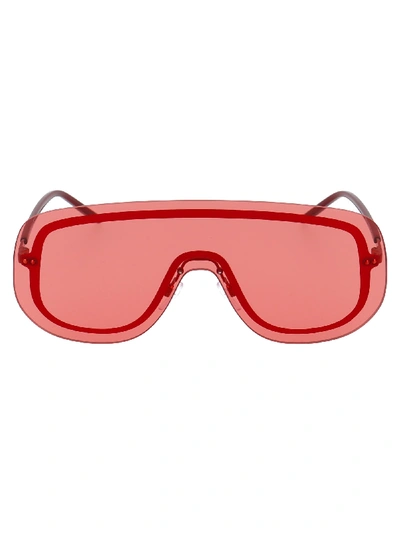 Shop Emporio Armani Sunglasses In Red