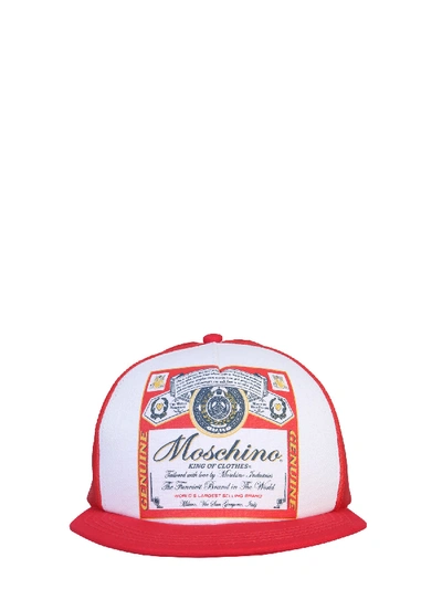Shop Moschino Baseball Hat In Multicolour