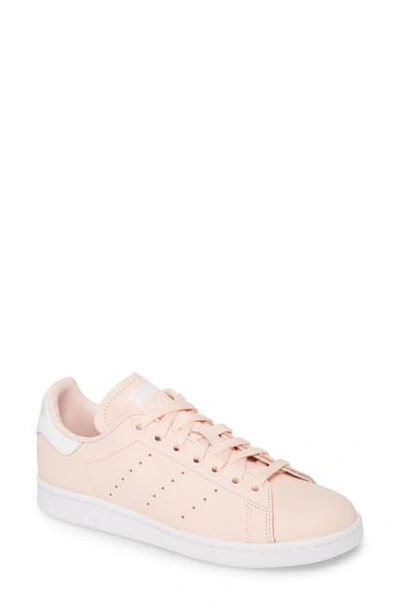 Shop Adidas Originals Stan Smith Sneaker In Icey Pink/ White