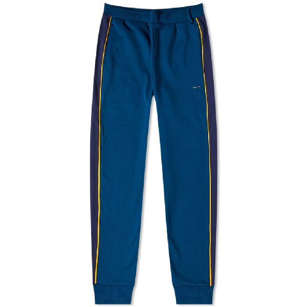 puma blue track pants
