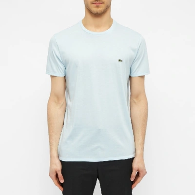 Shop Lacoste Classic Fit Tee In Blue