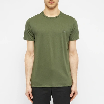 Shop Lacoste Classic Fit Tee In Green