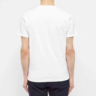 Shop Norse Projects Niels Topo Logo Tee In White
