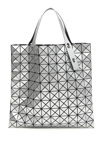 Shop Bao Bao Issey Miyake Triangle Shopper In Silver,black