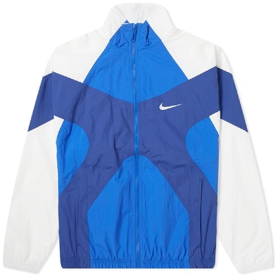 Shop Nike Re-issue Retro Jacket In Blue