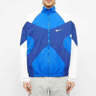 Shop Nike Re-issue Retro Jacket In Blue