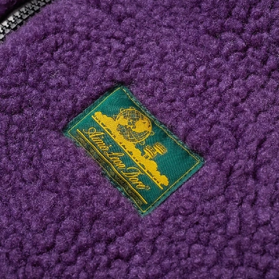 Shop Aimé Leon Dore Polar Fleece Vest In Purple