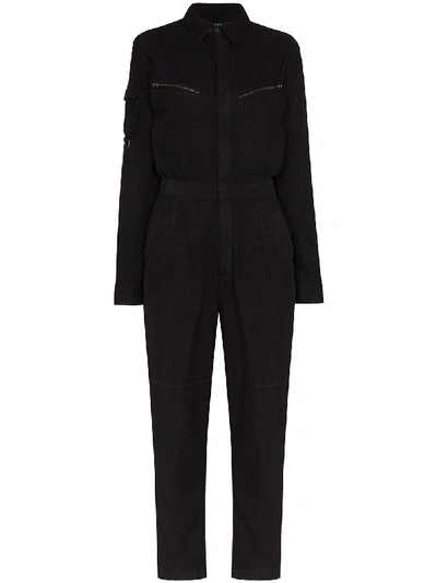 Shop Ksubi Lucid Boilersuit In Black