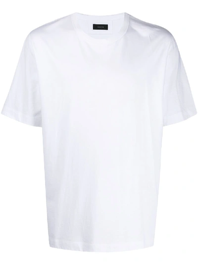 Shop Joseph Perfect Jersey T-shirt In White