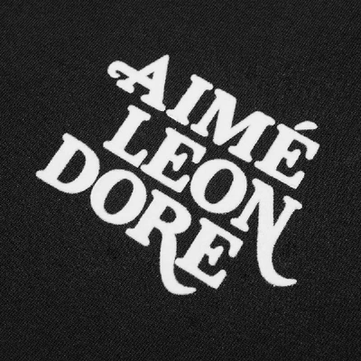 Shop Aimé Leon Dore 70s Logo Graphic Tee In Black