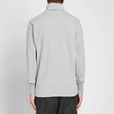 Shop Aimé Leon Dore 16oz Turtle Neck Jersey In Grey