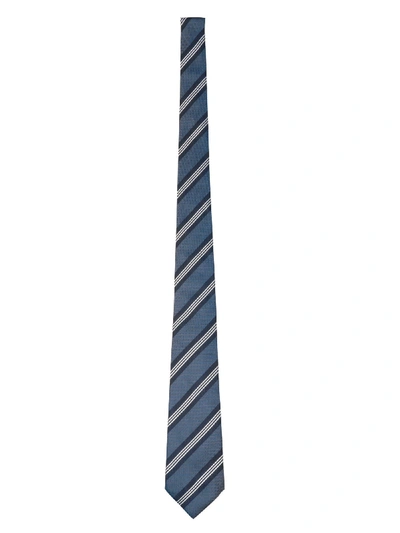 Shop Fendi Blue Cotton Tie