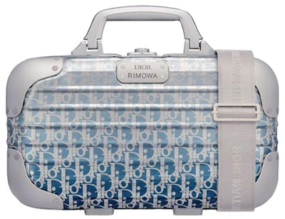 Mediumtravel Suitcase Blue Oblique