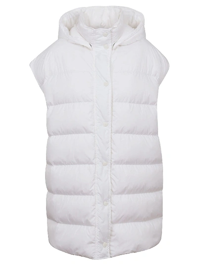Shop Msgm White Polyamide Vest
