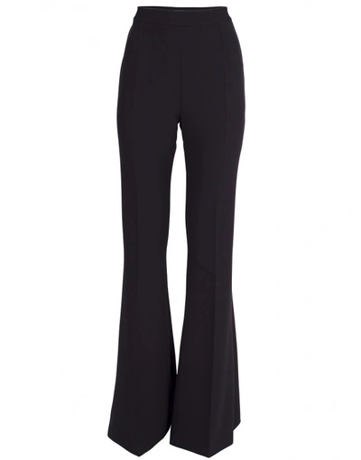 Shop Safiyaa Halluana Flared Leg Pant In Black