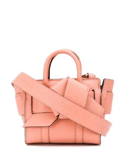 Shop Mulberry X Acne Studios Mini Bag In Pink