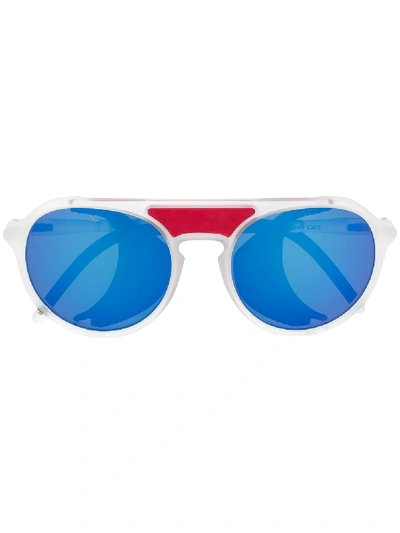 Shop Vuarnet Ice Sunglasses In White